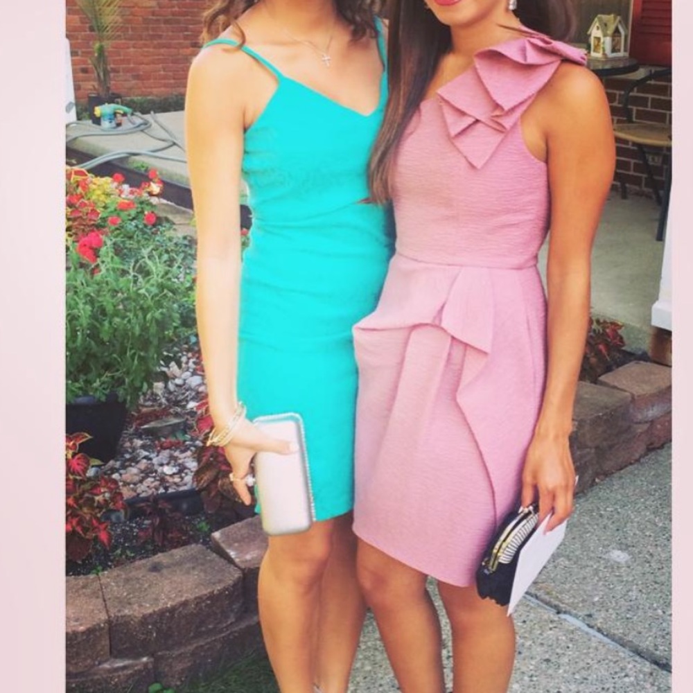 XOXO green dress